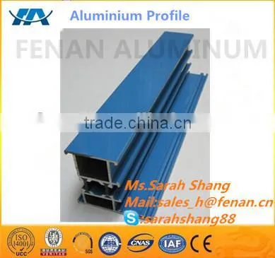 Double Glass Thermal Break 6063 Grades Extruded Aluminum Enclosure Profile photo-5