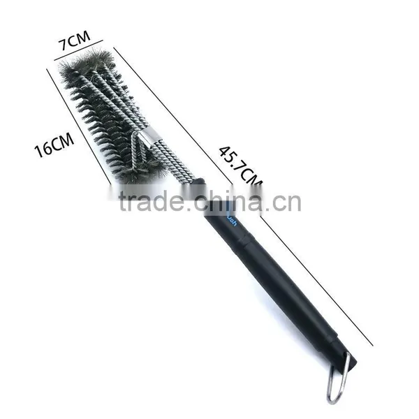 Grill Cleaning Brush, BBQ Grill Brush Stainless Steel photo-3