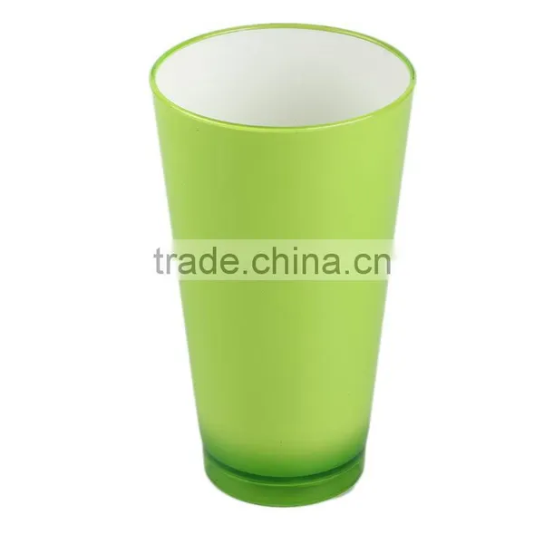 600ml Double Color Party Used Wedding Cheap Plastic Cup photo-2