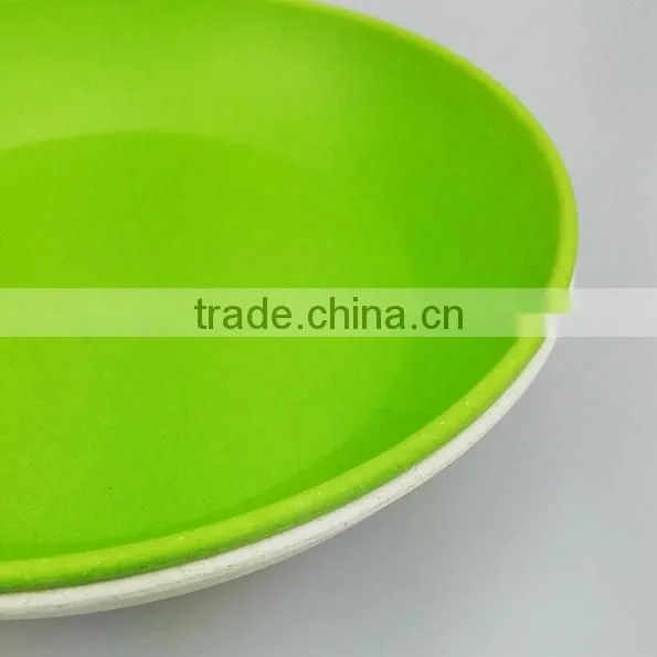 2016 Hot Sale BPA Free Bamboo Fiber Plate photo-3