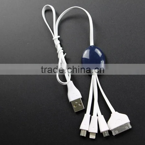 New Arrival 4 in 1 USB Charging Cable for IPhone 4 4s 5 5S 5C 6 6plus,samsung Galaxy s6 photo-5