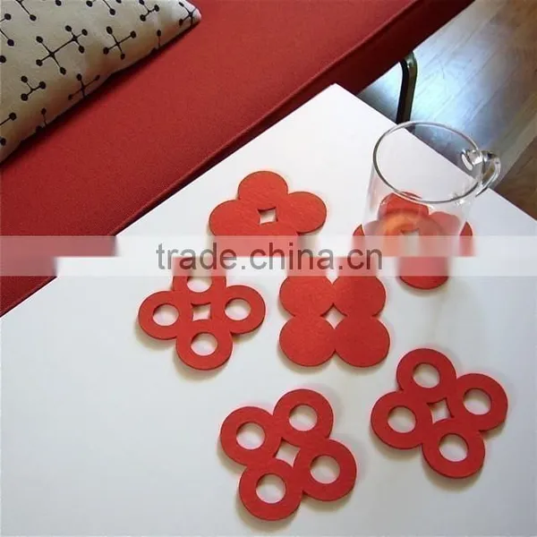 Hot New Products for High Quality Felt Glass Coaster Glass Cup Mat Made in China Wholesale on Website photo-2