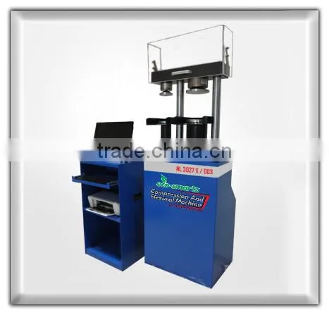 Eco Smartz Automatic Mortar Compression & Flexural Testing Machine 300kN - 15 kN
