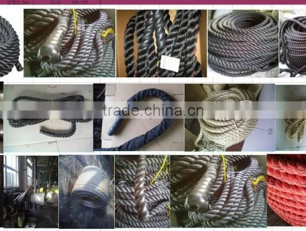 Power Ropes, Training Ropes, Exercise Ropes cuerda de la energia