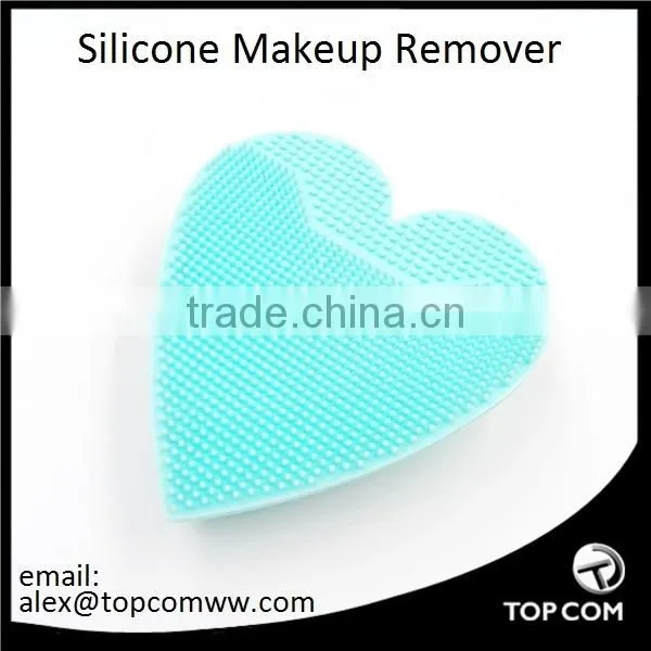 2 Pcs Silicone Facial Cleaning Pads Soft Facial Cleaning Brush, Makeup Cleaning Pad Blackhead Remover Soft Brush photo-2