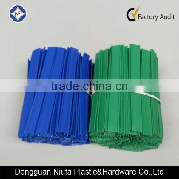 Precut Plastic Clip Band/twist Tie With Double Metal Wire for Bread Bags photo-5