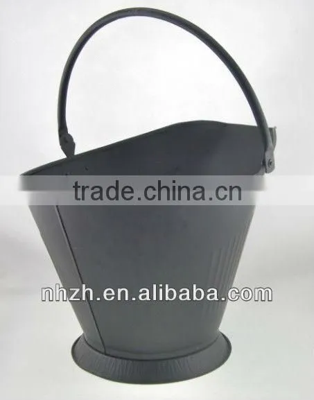 Fireplace Waterloo Black Metal Coal Bucket photo-3