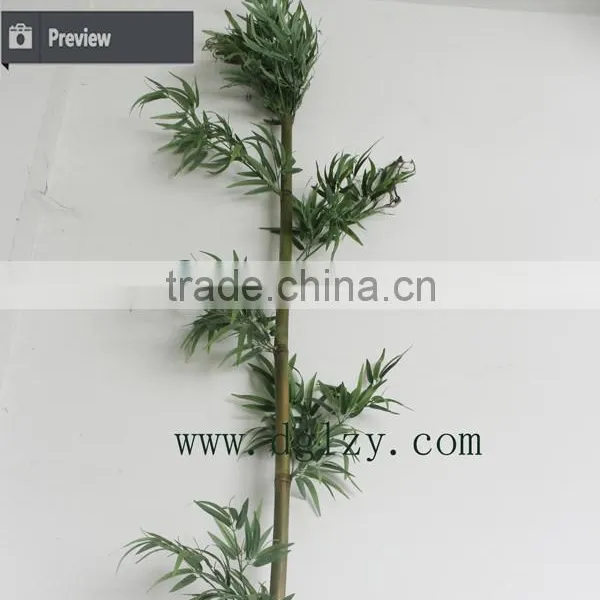 Artificial Wholesale Bamboo Trunk and Leaves for Indoor and Outdoor Landcaping Decoration photo-3
