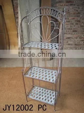 Iron Metal Stainless Flower Shelf & Shoes Shelf JY12001-12003 photo-5