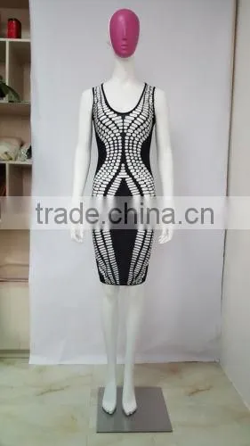 Women Summer Sleeveless Bodycon Cocktail Evening Party Short Mini Dress Fashion photo-4