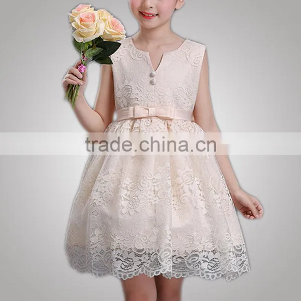 Young Ladies Fashion Design Classic Look Fashion Kid Party Wear Dress For Girl photo-4