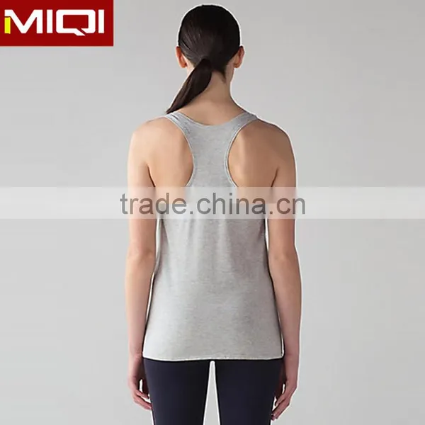 2017 High Quality Yoga Loose Tank Top With Best Price Woman Sport Wear Tank Top