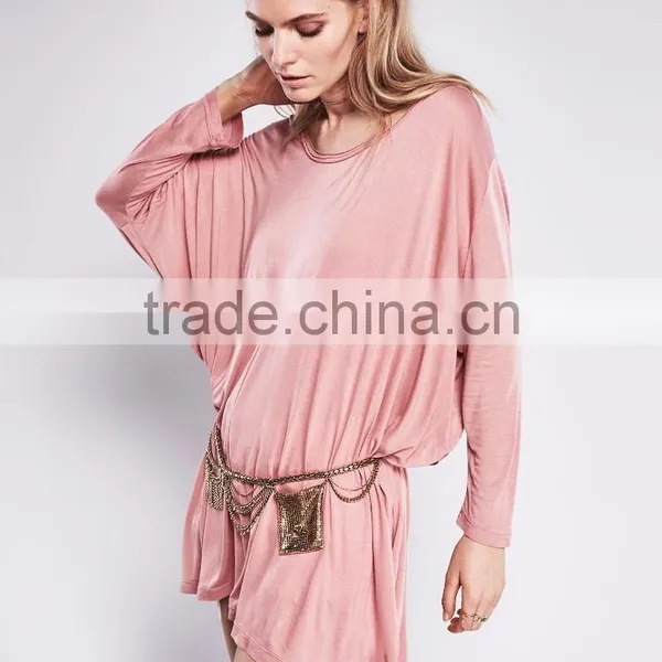 High Quality Loose Fit Casual Long Sleeve t Shirt for Women