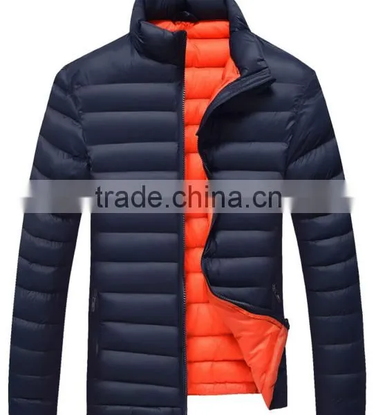 OEM Service Custom High Quality Padded Jackets/ Fashion Designer Men Winter Quilted Jacket photo-2
