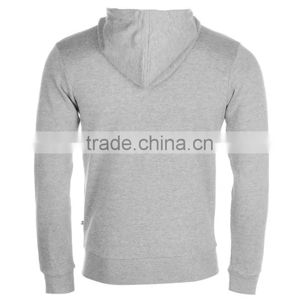 Blank Cotton Polyester Zip Up Hoodies Wholesale photo-2