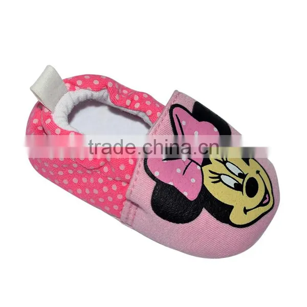 Adorable Mickey Face Printed Baby Shoes photo-4
