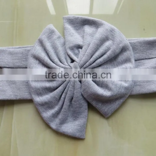 YJ-053 Korean Fashion Kids Girls Hair Bows Pink Sweet Heart Print Big Bow Baby Head Band photo-4
