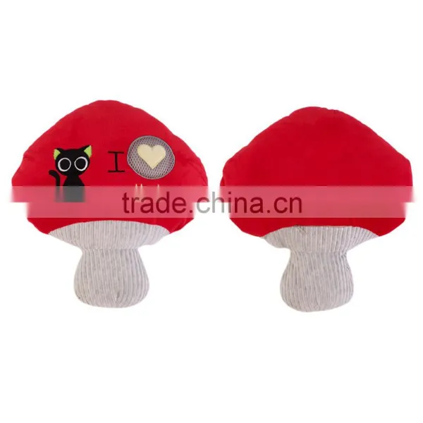 Mushroom Shape Soft Music Pillow Mini Speaker for 3.5mm MP3/MP4 Music Device photo-3