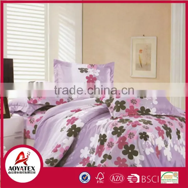 Cheap Imported Home Texile Bedding,100% Polyester Fiber Quilt Wholesale Microfiber Bedding Set photo-4