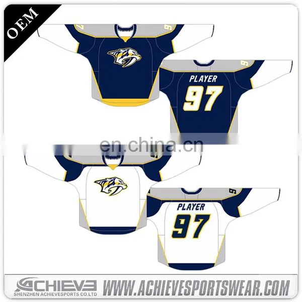 Cheap Wholesale Blank Hockey Jerseys Ice Hockey Goalie Jerseys Custom Hockey Jerseys photo-3