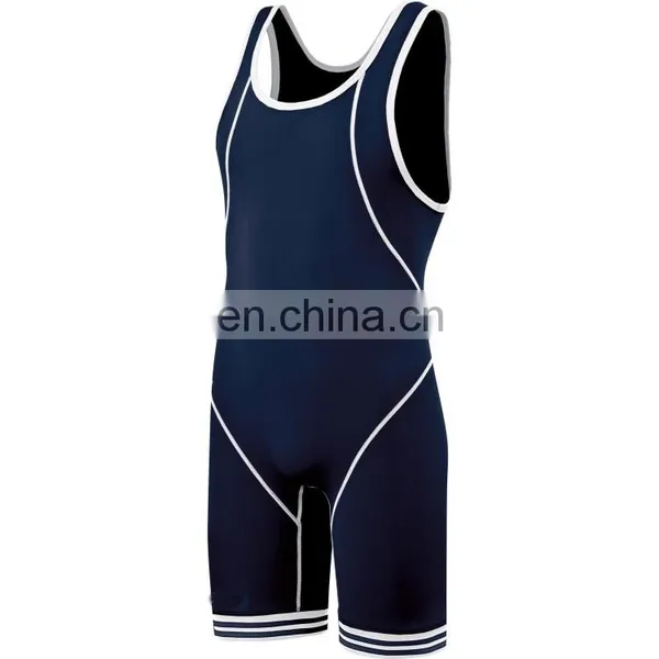 Custom Professional Weight Lifting Wrestling Singlet photo-3