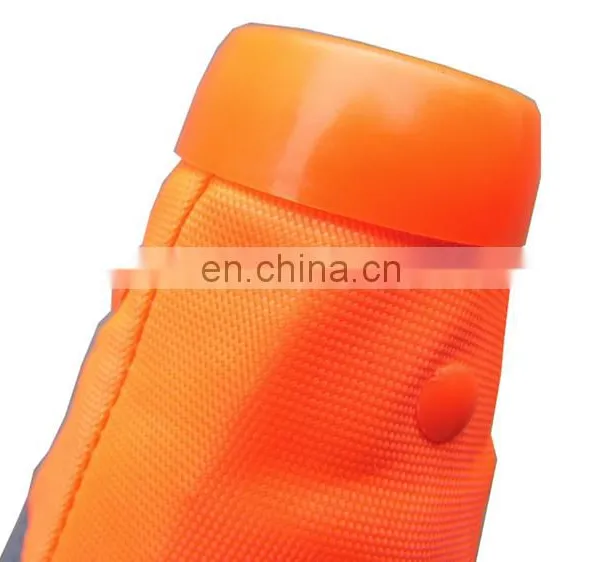 Traffic Road Safety Cone Road Safety Led Reflective Collapsible Cone White Led Light Traffic Cone photo-2