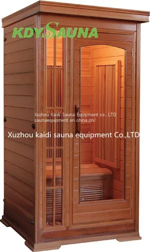 Health Mate Solid Wood Dry Steam Corner Far Infrared Sauna Room photo-5