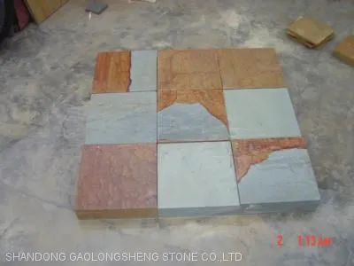 Rusty Blue Mixed Sandstone, Rusty Landscaping Sandstone,two Color Sandstone photo-5