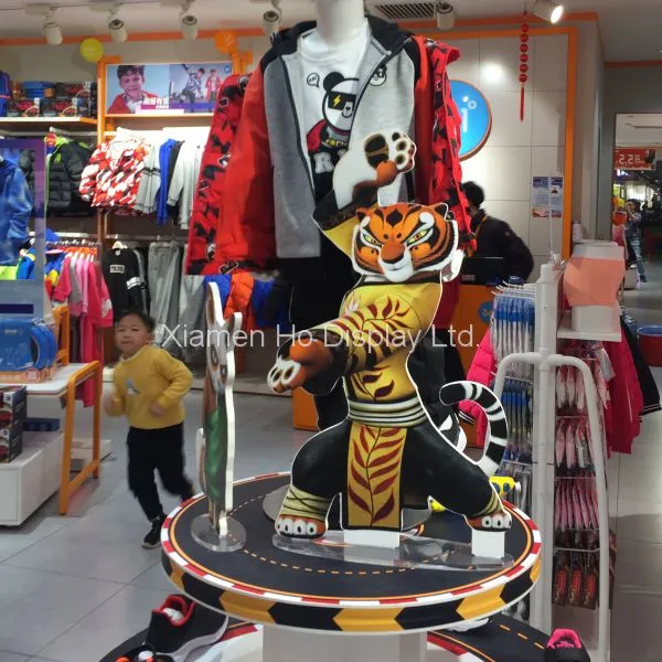 Ho Display PVC Kung Fu Panda Props Window Display Visual Merchandising Props Supplier photo-4