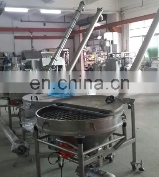 Factory Custom Vertical Bulk Hopper Vibrator Inclined Powder Screw Conveyor Loader Machine photo-5