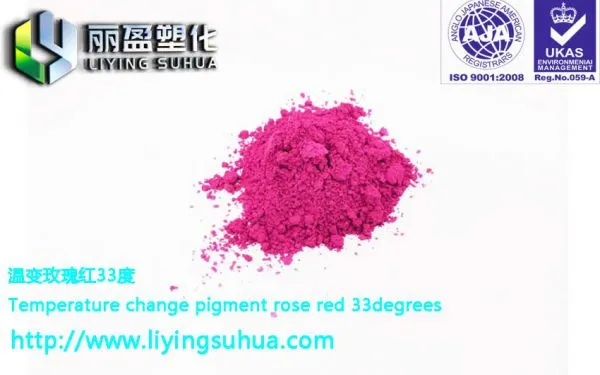 Does Not Contain Bisphenol A Rose Red Thermochromic Pigment Pigment photo-3