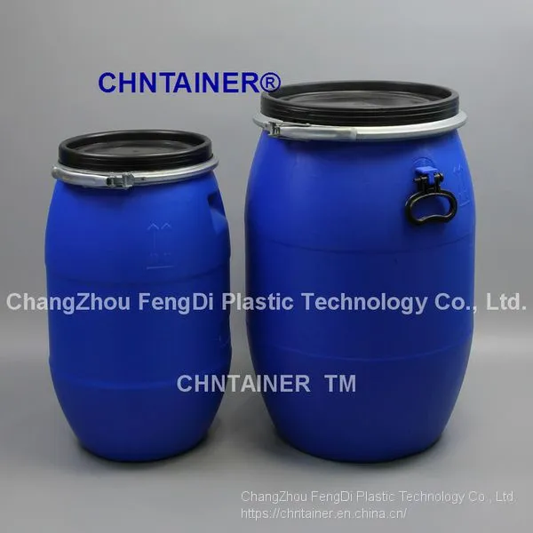 Open-head Plastic Drums With Metal Clamp Locking Ring 30L photo-4