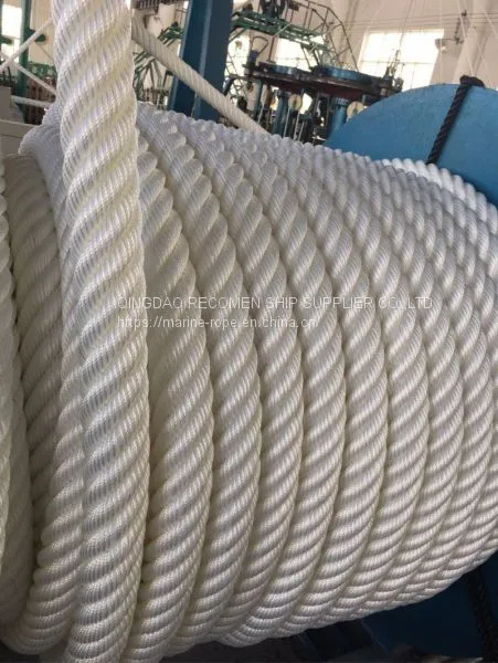 RECOMEN Hot Sale 32mm Nylon Rope Polyester Marine Rope 24mm photo-3