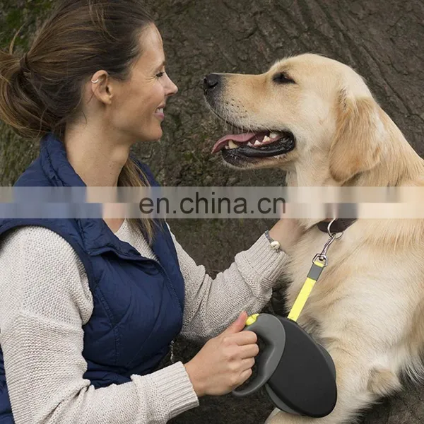 Heavy Duty Retractable Dog Leash With Anti-Slip Handle Pet Walking Leashes Durable Dog Leashes photo-5