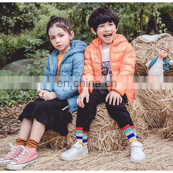 Children Outerwear Clothes Kid Autumn Winter Hooded Children Down Jackets For Girls and Boys Candy Color Warm Down Coat photo-2