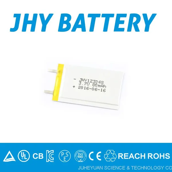 Rechargeable Ultra Thin Lipo Battery for Smart Card
