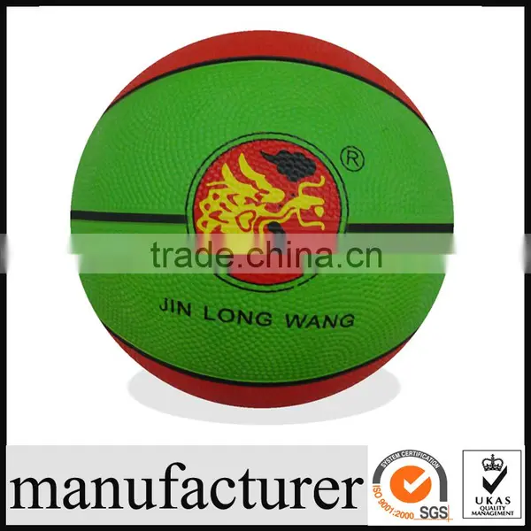 GY-L025 Jinlong Wang Customized Official Size & Weight Rubber Basketball