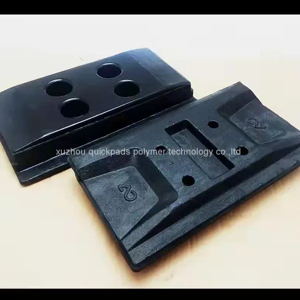 Bolt to Chain Rubber Track Pads Bolt Directly to Undercarriage Track Chain photo-3