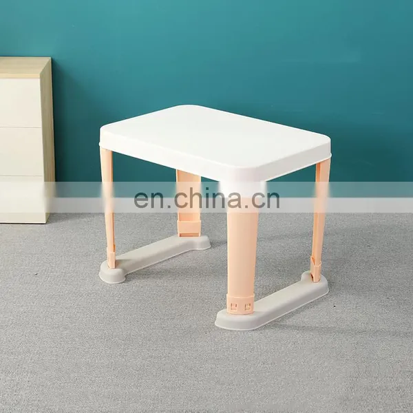 Plastic Baby Learning Drawing Toy Table Kindergarten Table and Chair Set Height Adjustable Small Children Study Tables photo-5