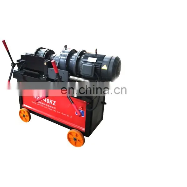 Easy to Operate Rebar Roller Threading Machine Steel Bar Straight Thread Rolling Machine photo-3