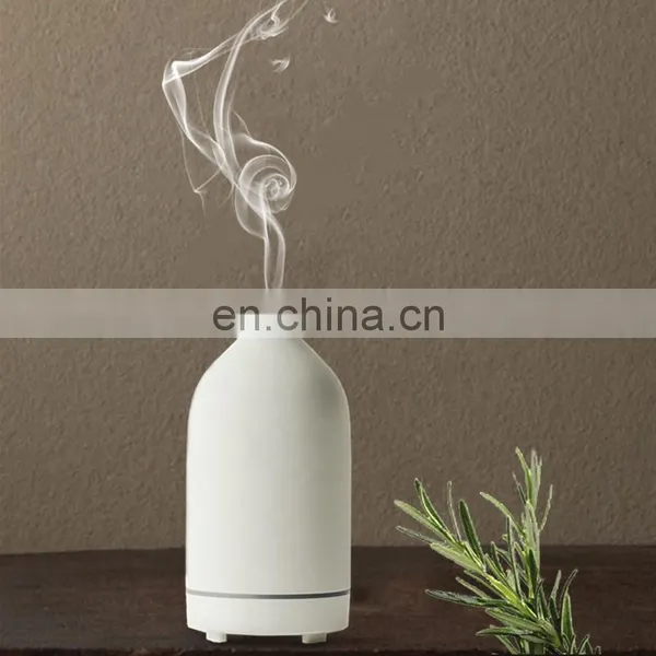 Home Ceramic Ultrasonic Aroma Diffuser With Led Light Essential Oil Perfume Diffuser photo-2