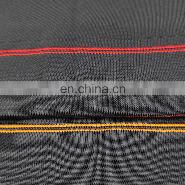 Colorful Rib 1*1 2*1 Rib 300-600 Gsm t Shirt Rib Polyester Spandex Flat Knit Fabric Twist photo-2