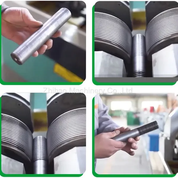 Z28-215 Stud Bolt Thread Rolling Machine in Russia photo-2