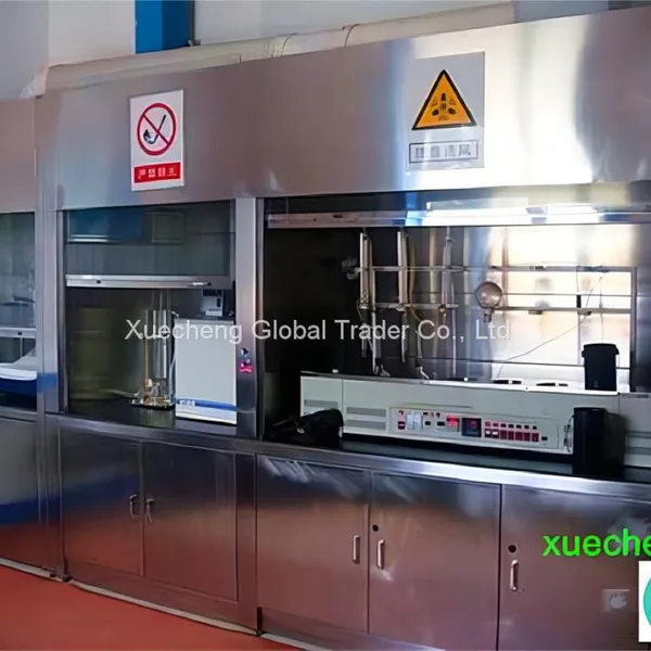 Cheap Price Stainless Steel Standard Type Fume Cupboard 5 Feet Wide Laboratory Fume Hood photo-2