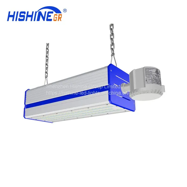 Hishine K1 50W Led Linear High Bay Light for Warehouse photo-3