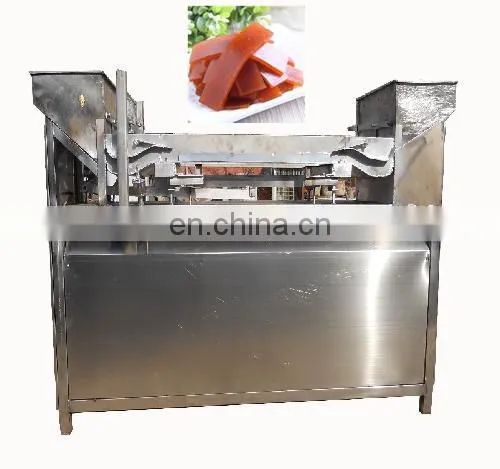 Shanghai factory Automatic Induction fruit roll up scraping forming making processing machine Fruit leather production line