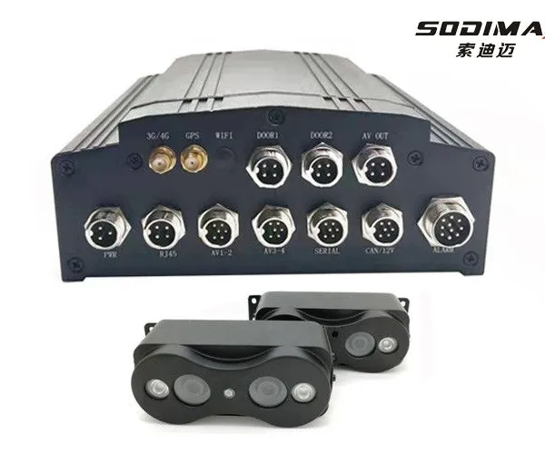98% Precise Digital Bus People Counter Cameras Passenger Counting for Public Bus