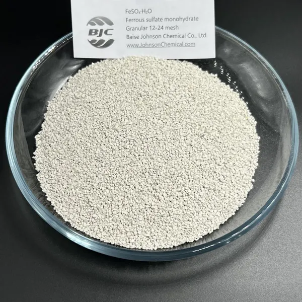Factory Price Ferrous Sulphate Monohydrate Medium Granular for Fertiliser Additives photo-4