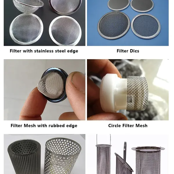stainless steel mesh filter discs for strainer making. Stainless Mesh Round Disc/ SS woven Mesh Screen Filter Disk