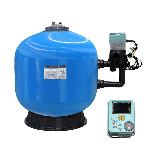 Six Function Valve Fiberglass Blue Gray Green Tank Pool System Sand Filter Water Treatment photo-4